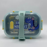 Dino Stainless Lunch Box With Handle